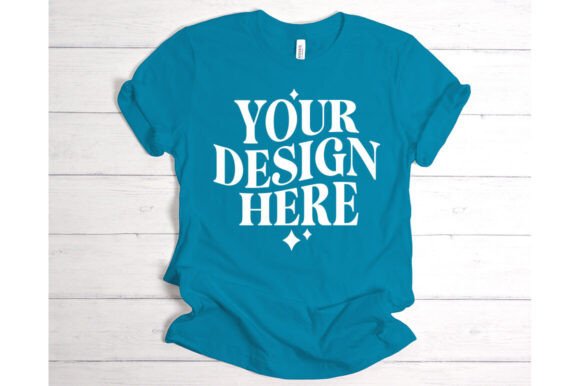 Bella Canvas Aqua T-shirt Mockup Review