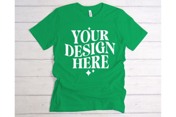 Bella Canvas Kelly Green T-shirt Mockup Review