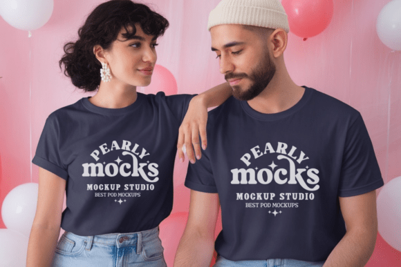 Valentine's Couple Mockup 3: Graphics & Product Mockups